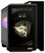 Un PC da gaming moderno con illuminazione RGB e uno schermo digitale frontale. Mostra data e ora '09:01, 2025 / Gen / 7, Martedì'.