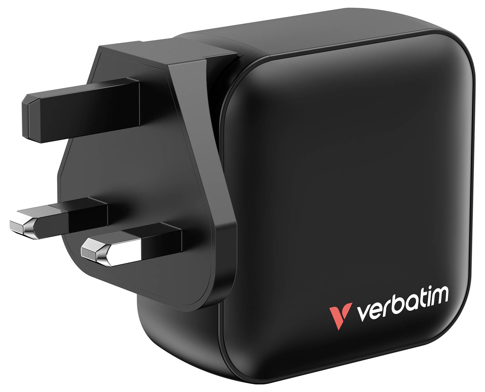 Verbatim Mini GaN Charger Adattatore di ricarica da viaggio 100 W 1x 2 USB-A, 3x USB-C ® Consegna di potenza, Consegna d-6