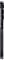 Vista laterale di uno smartphone nero con due obiettivi della fotocamera e un pulsante di scatto rettangolare.