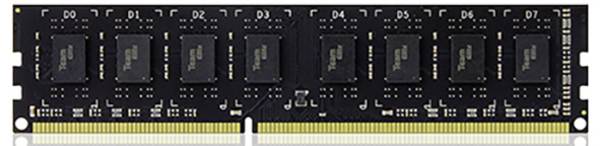 Team Group TED34G1600C1101 Modulo di memoria PC DDR3 4 GB 1 x 4 GB 1600 MHz 240pin DIMM CL11 TED34G1600C1101