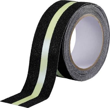 TOOLCRAFT  TO-10187130 Nastro antiscivolo Sugo Nero, Verde (L x L) 10 m x 55 mm 1 pz.