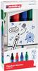 Edding 4-383-4-2 Marcatore per lavagna a fogli mobili 383 Multicolore 1 pz.