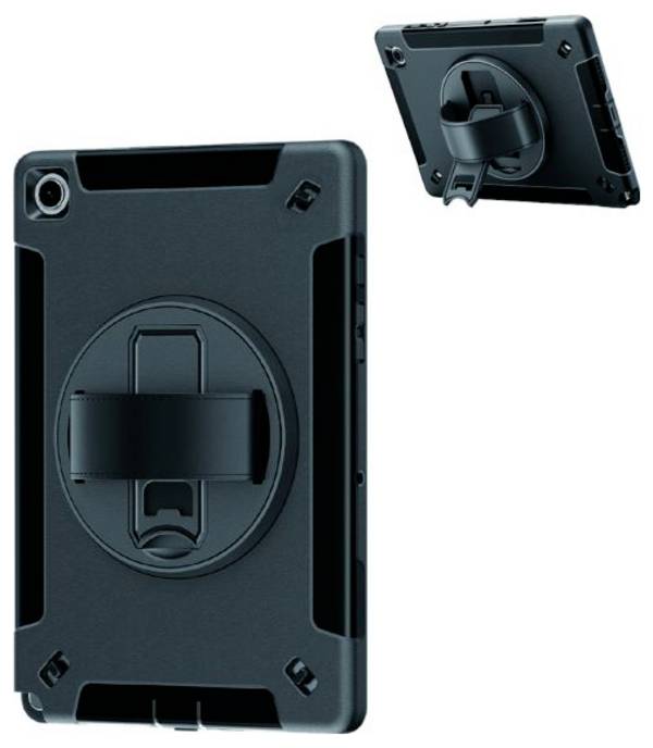 4Smarts 4smarts Rugged Case Grip für Samsung Gal Cover per tablet Samsung Galaxy Tab A8 10.5 (2021) 26,7 cm (10,5") Back cover Nero