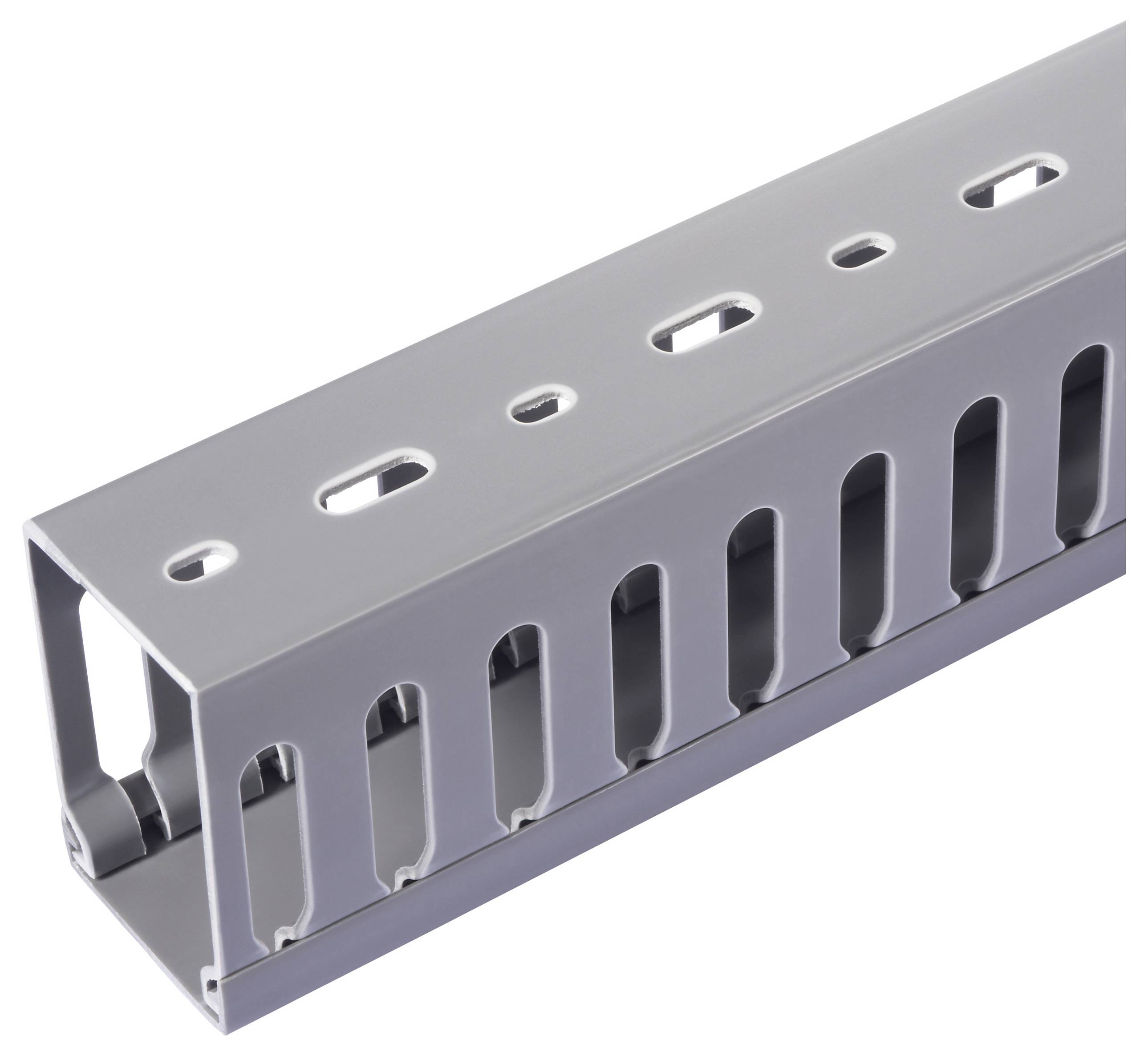 Sygonix SY-6801160 Canale porta cavi (L x L x A) 2000 x 25 x 40 mm 5 pz. Grigio-3