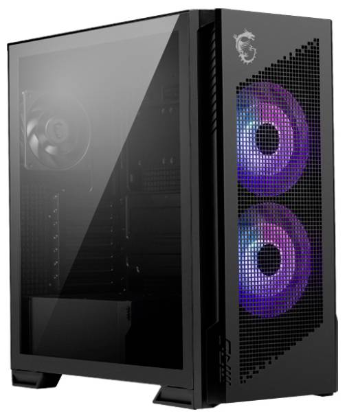 MSI MSI GEH Midi MPG VELOX 300R PZ Midi-Tower PC Case, PC Case da gioco Nero-0