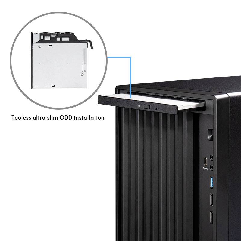 Chieftec Chieftec Geh MINI UNI BS-20B-OP (B) Midi-Tower PC Case Nero-21