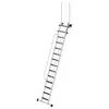 MUNK Günzburger Steigtechnik 040354 Alluminio Scala d'appoggio Altezza operativa max: 4.5 cm