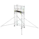 MUNK Günzburger Steigtechnik 154349 Alluminio Trabattello con ruote Altezza operativa max: 5.07 cm