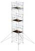 MUNK Günzburger Steigtechnik 115264 Alluminio Trabattello pieghevole Altezza operativa max: 9.12 cm