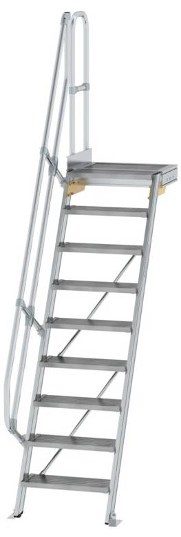 MUNK Günzburger Steigtechnik 600369 Alluminio, Acciaio zincato Scaletta