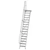 MUNK Günzburger Steigtechnik 600376 Alluminio, Acciaio zincato Scaletta
