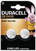 Duracell Batteria a bottone CR 2430 3 V 2 pz. 300 mAh Litio DL2430