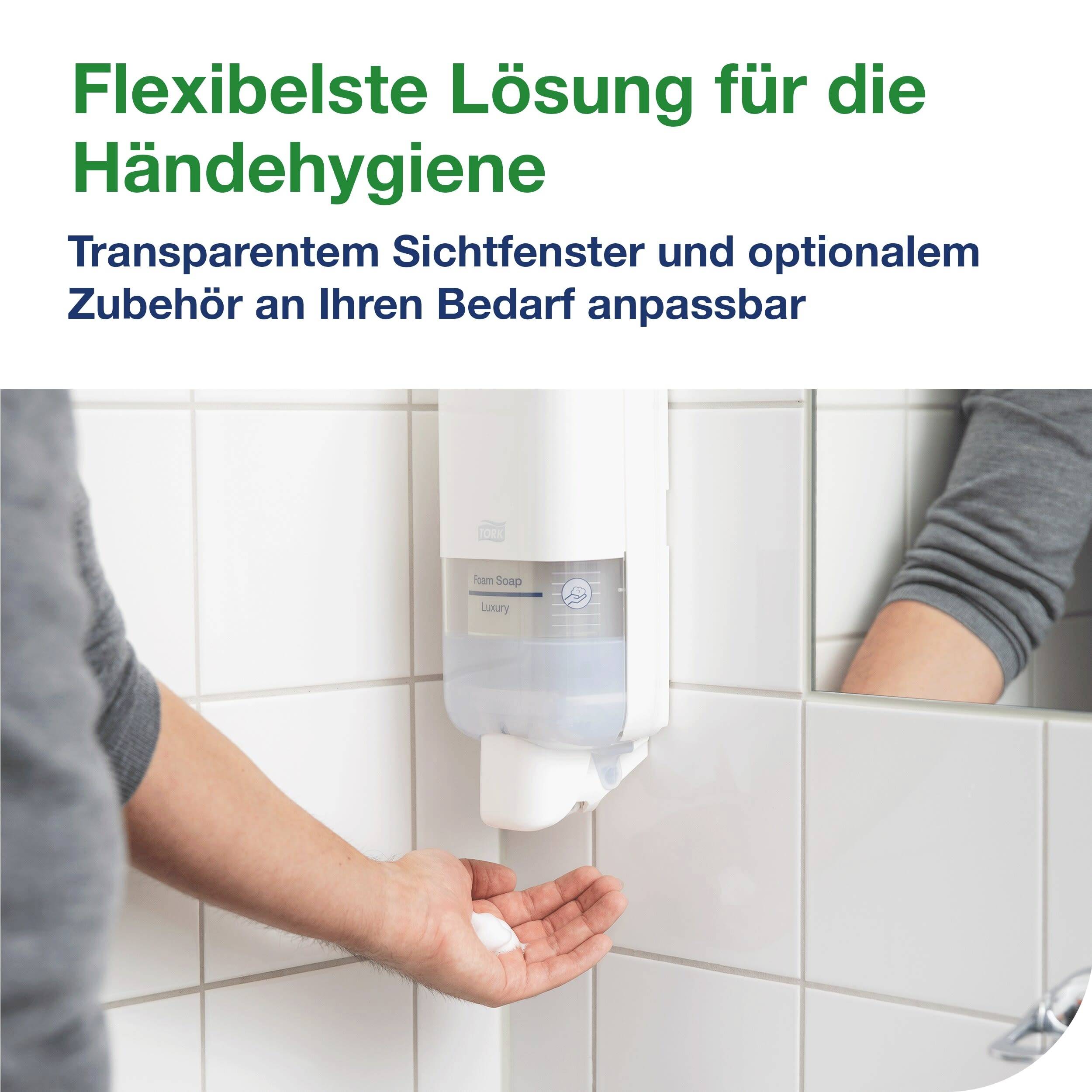 TORK S4 564500 Distributore di sapone Bianco-4