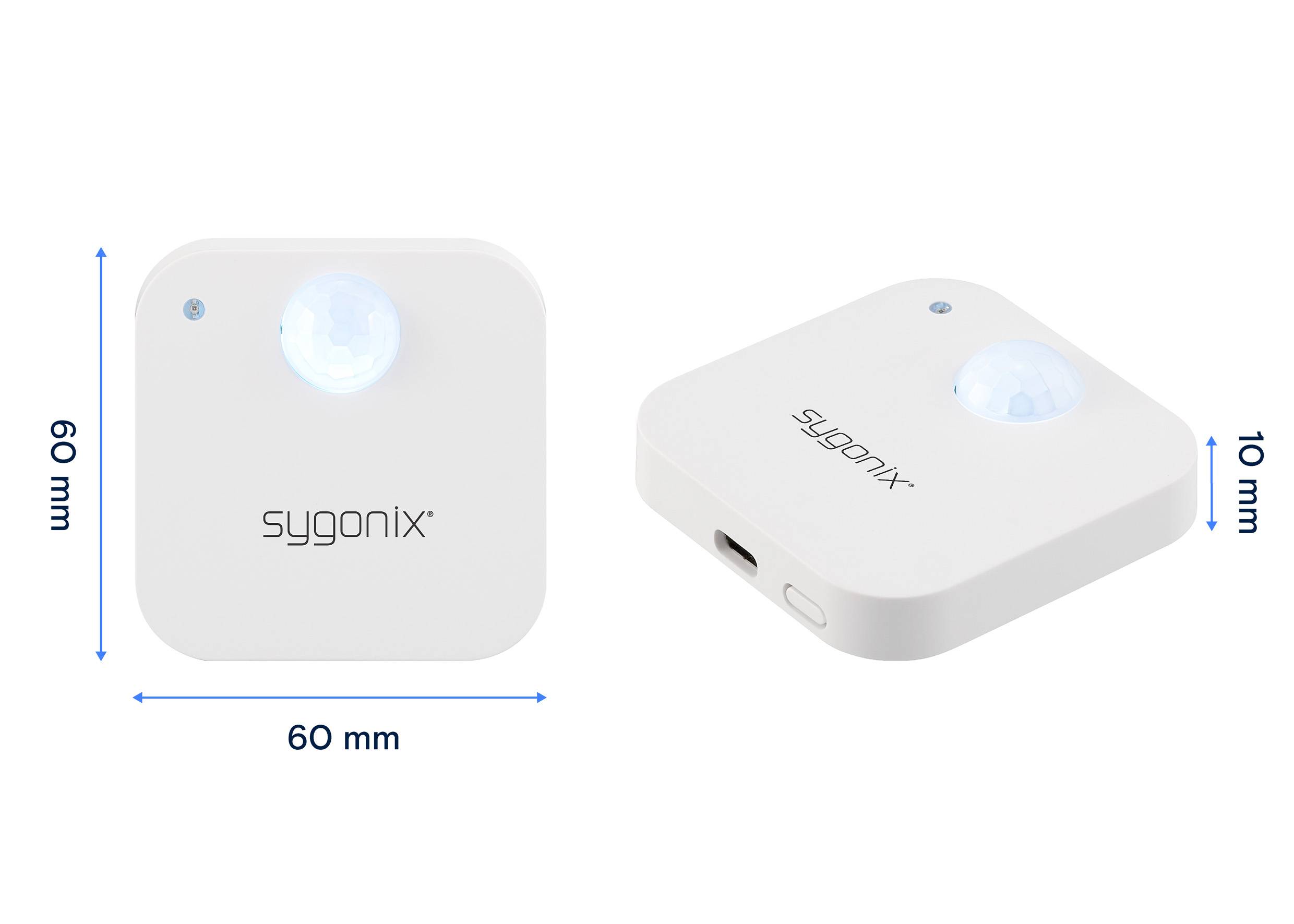 Sygonix SY-6811312 parete, Soffitto Rilevatore di movimento 120 ° Bianco-12