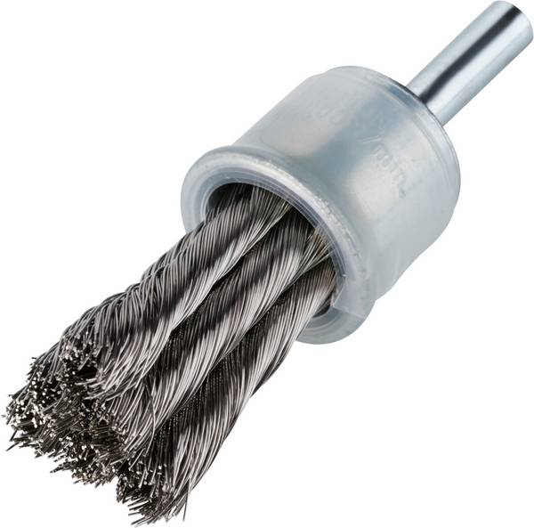 Rhodius EPBZ, 12 pezzi spazzola a pennello 20 x 29 x 6,0 mm, ritorto, TOPline, Made in Germany, per acciaio inox, acciaio Rhodius 353053