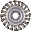 Rhodius Rhodius ERBZ, spazzola rotonda 115 x 12 x 23 x 22,23 mm, ritorto, TOPline, Made in Germany, per acciaio inox, acciaio ERBZ 353005 1 pz.