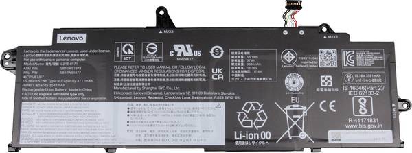 Batteria per notebook Lenovo Akku L21B4P71 15.36 V 3711 mAh Lenovo