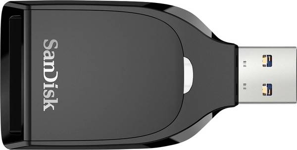SanDisk  QuickFlow™ SD UHS-I  Lettore schede di memoria esterno    USB 3.2 (Gen 1x1)  Nero