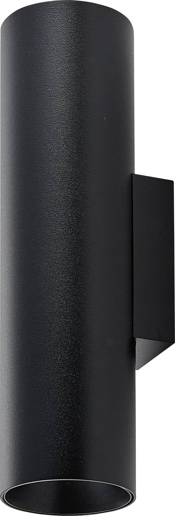 Deko Light Can IP20 up & down, 2x 7,5 W GU10, Schwarz 341344 Lampada da parete GU10  7.5 W  Nero