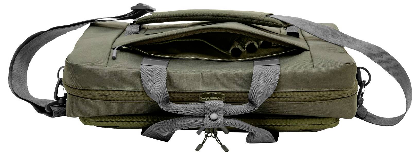 Borsa per Notebook HP 9J4C2AA Adatto per massimo: 39,6 cm (15,6") Verde, Grigio-1