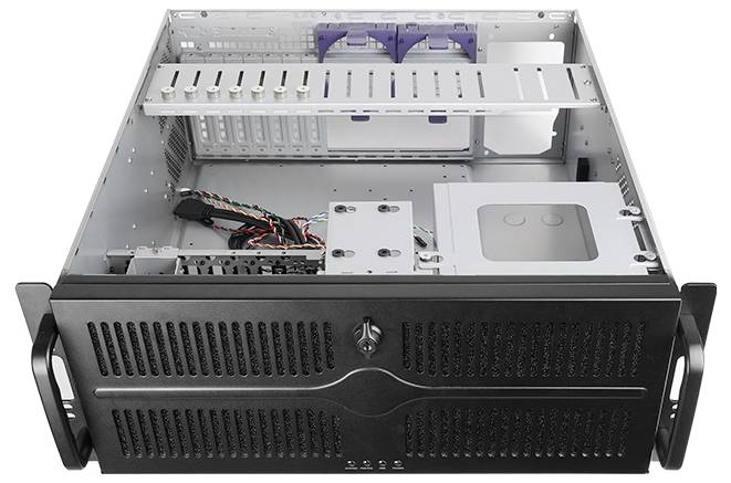 Chief UNC-409S-B-OP-OP Benchtable Contenitore Nero-3