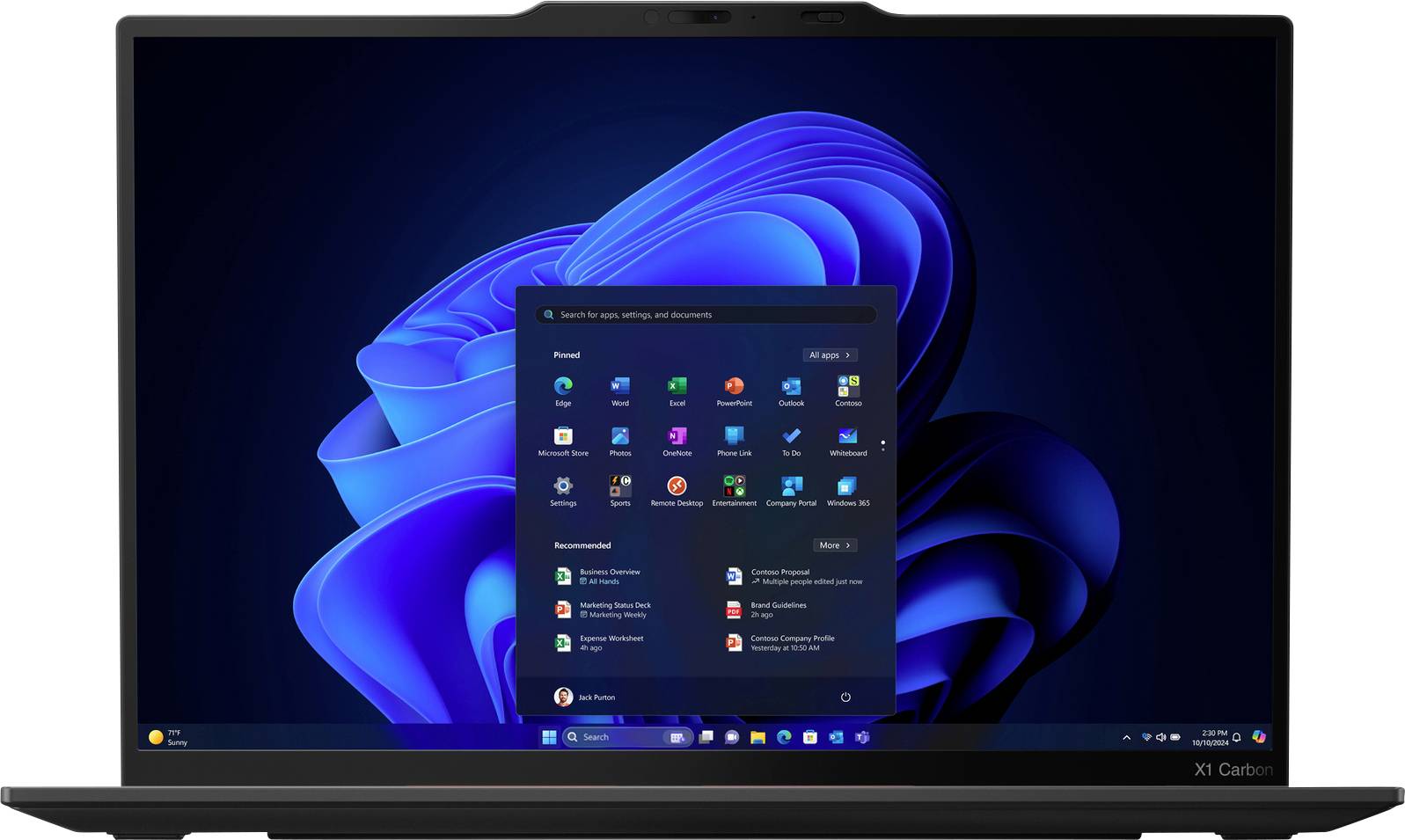 Lenovo Notebook ThinkPad X1 35.6 cm (14 pollici) 2.8K Intel® Core™ Ultra 7 (Series 2) 258V 32 GB RAM 2 TB SSD Tedesco, Q-0