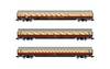 Vagone passeggeri in scala N Rheingold della AKE, kit da 3 pz Arnold HN4508