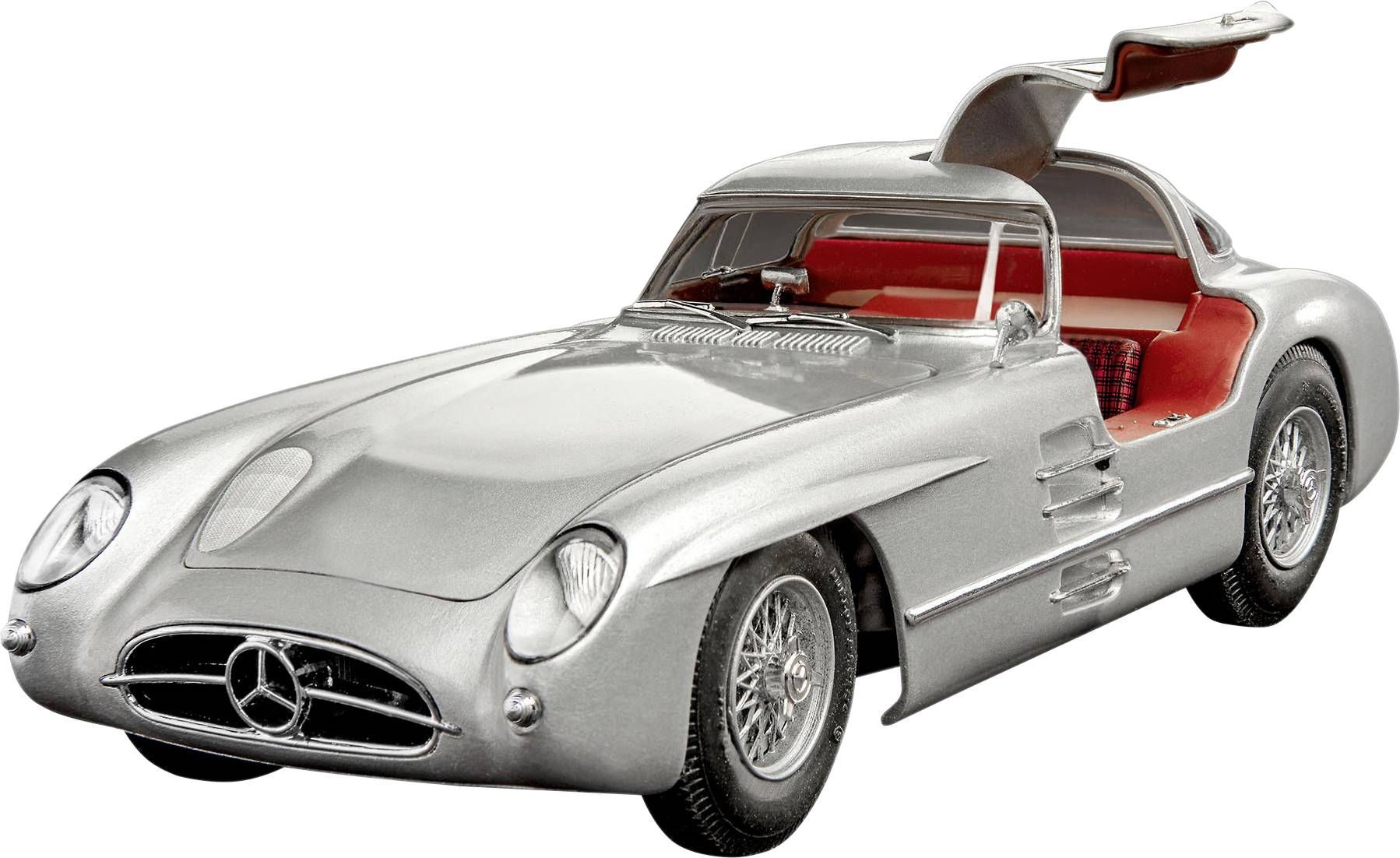 Automodello in kit da costruire Revell 05633 Mercedes-Benz 300 SLR 70th Anniversary 1:24