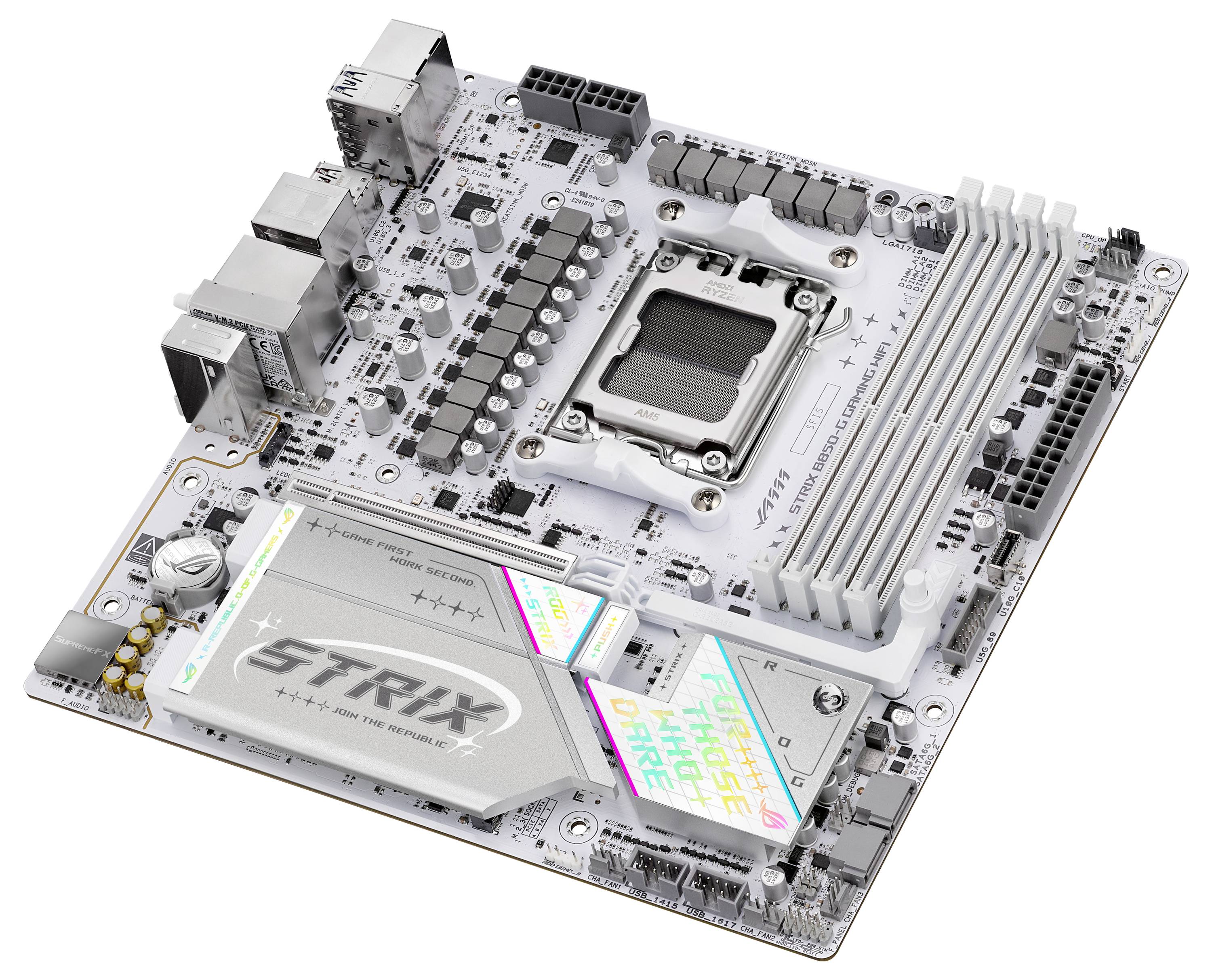 Asus ROG STRIX B850-G Mainboard Attacco (PC) #####AMD AM5 Fattore di forma (dettagli) Micro-ATX Chipset della scheda mad-13