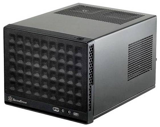 Silverstone SST-SG13B-C PC Case Nero-1