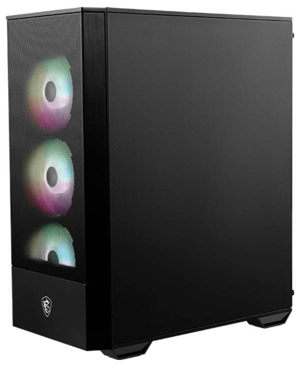 MSI 112R Midi-Tower PC Case  Nero, Trasparente