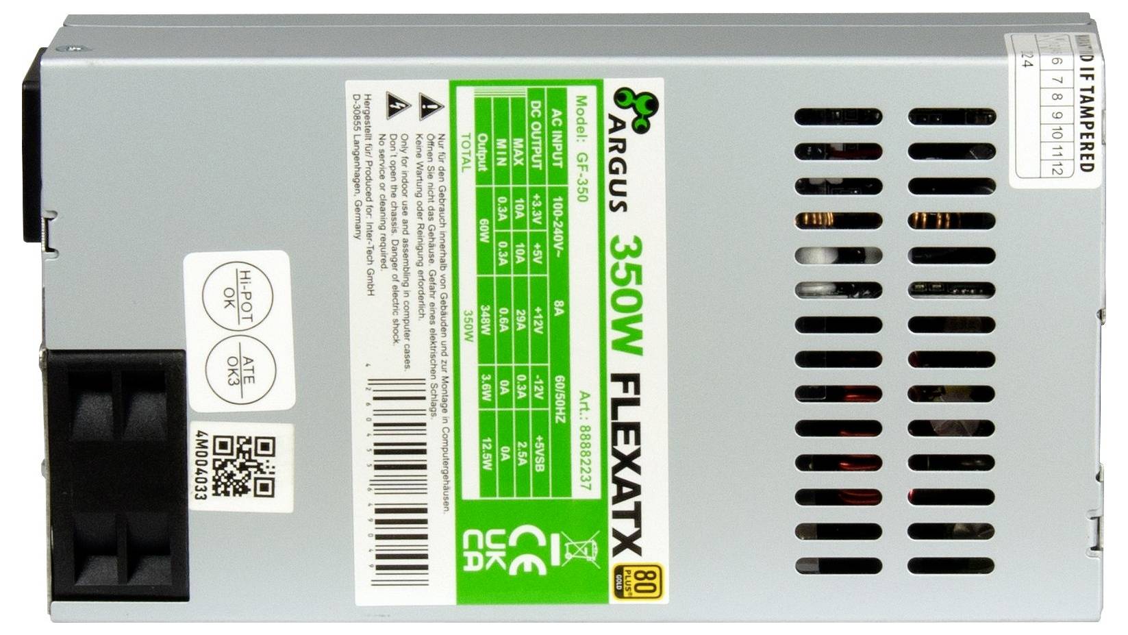 Inter-Tech GF-350 Alimentatore per PC 350 W ATX 80PLUS® Gold-2