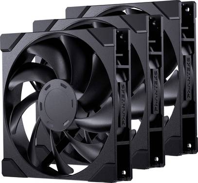 Phanteks PH-F140M25_G2_BBK01_3P Ventola per PC case Nero