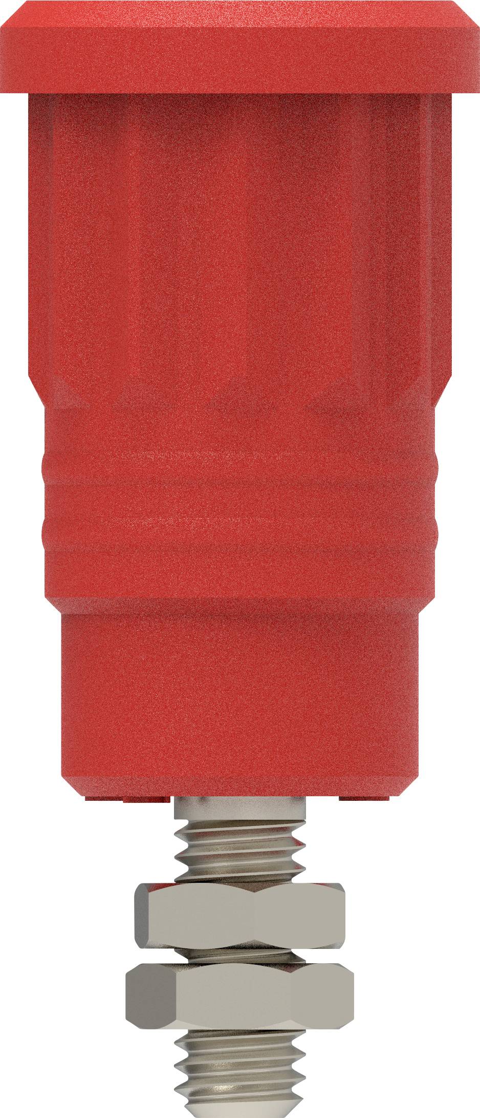 Electro PJP 3285-CD1-R Cavo di misura Presa Rosso 1 pz. Pezzo-0