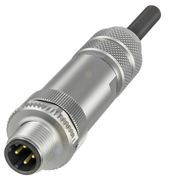 BALLUFF BCC03WZ Connettore per sensore o attuatore M12 x 1 Spina dritta  Numero di poli: 4 1 pz.