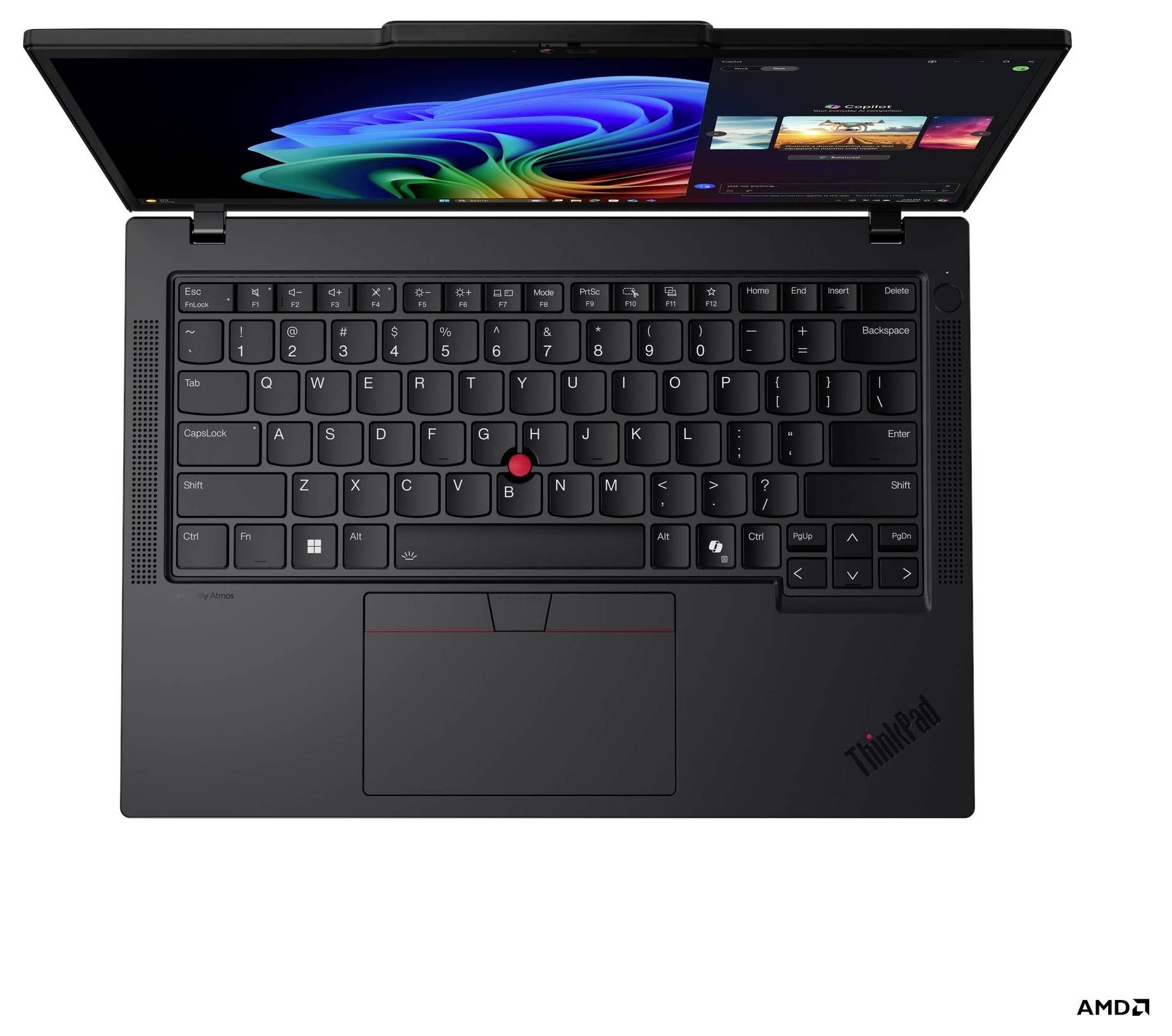 Lenovo Notebook ThinkPad T14 Gen 6 (AMD) 35.6 cm (14 pollici) WUXGA AMD Ryzen AI 5 340 16 GB RAM 512 GB SSD Tedesco, QWE-7