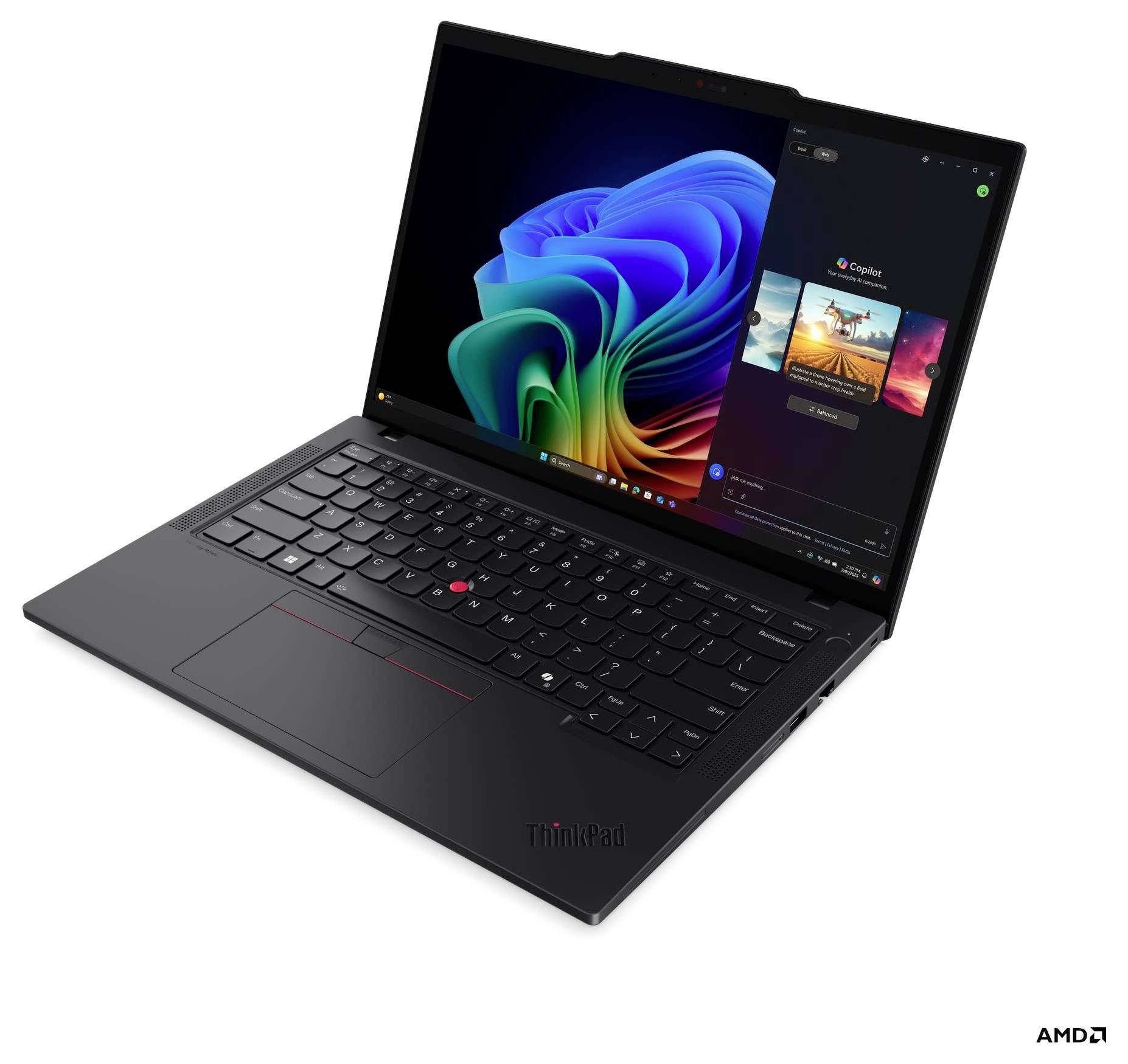 Lenovo Notebook ThinkPad T14 Gen 6 (AMD) 35.6 cm (14 pollici) WUXGA AMD Ryzen AI 5 340 32 GB RAM 1 TB SSD Tedesco, QWERT-4