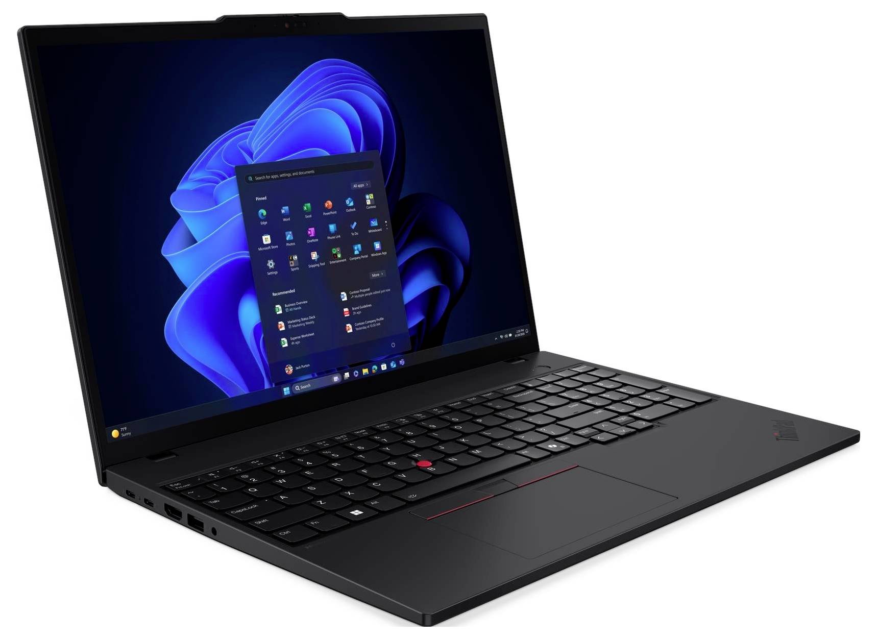 Lenovo Notebook ThinkPad T16 Gen 4 (Intel) 40.6 cm (16 pollici) WUXGA Intel® Core™ Ultra 5 225U 16 GB RAM 512 GB SSD Ted-2