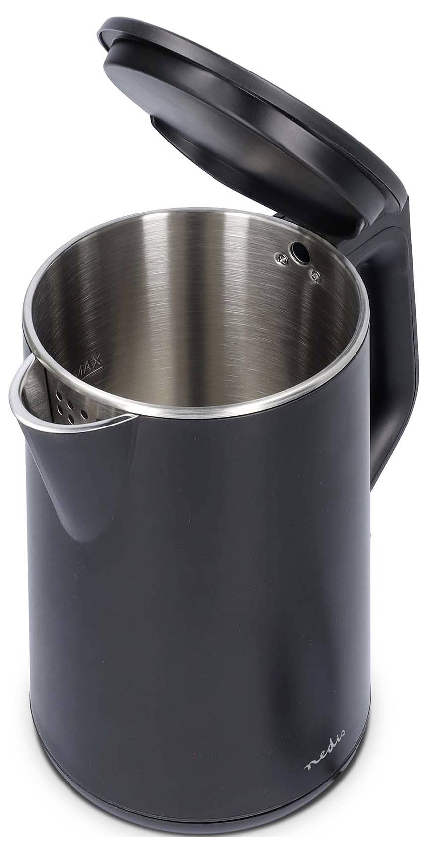 Nedis KAWK361EBK Bollitore Spia luminosa Nero Capacità effettiva: 1.5 l-4