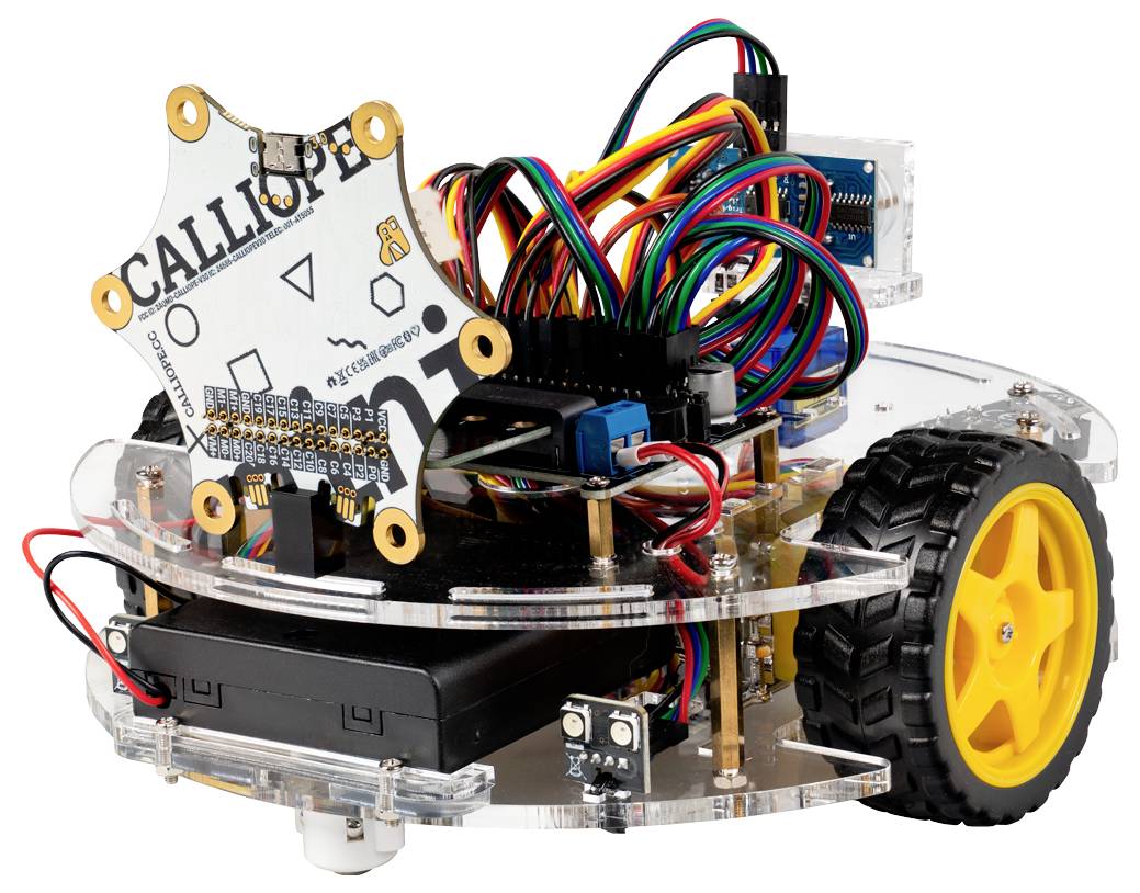 Joy-it Robot in kit da montare Calliope "JoyCar" KIT da costruire CAR-ROBO-Calliope-1