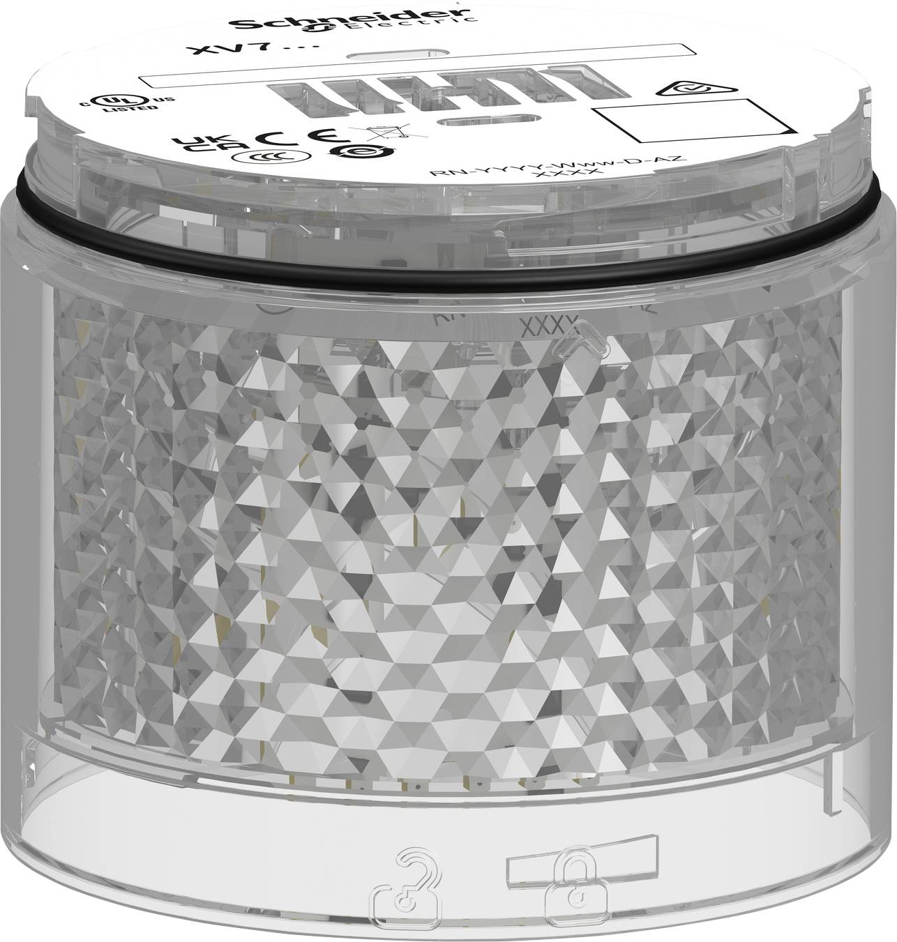 Schneider Electric Segnalatore XVB7C27 XVB7C27 LED Bianco 1 pz.-0