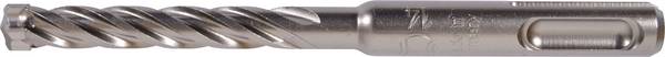 Makita B-58883 Metallo duro pieno Kit punte per pietra 8 mm Lunghezza totale 115 mm SDS-Plus 5 pz.