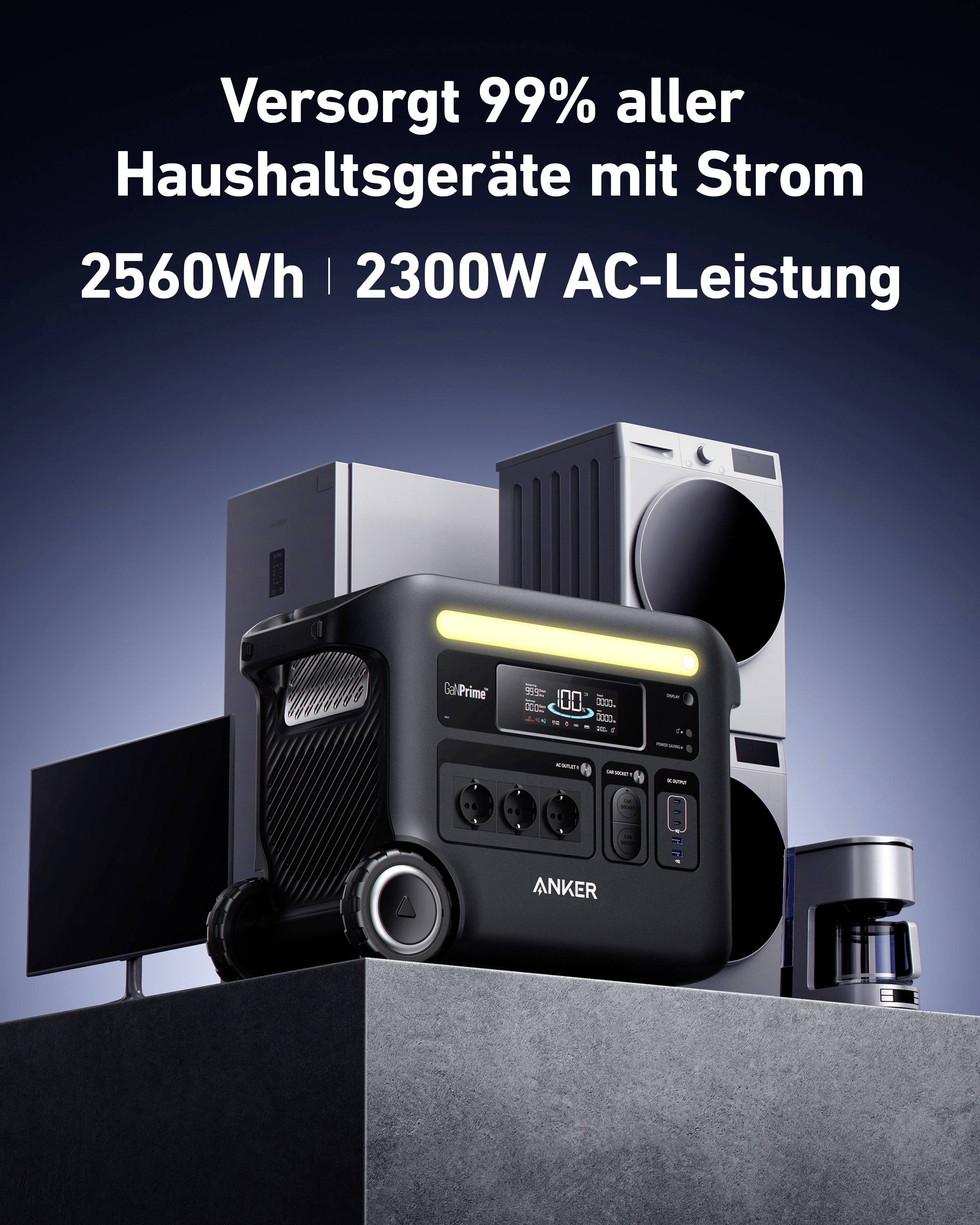 Anker SOLIX F2600 Powerstation Fosfato ferroso di litio Outdoor-25