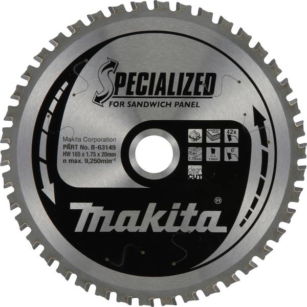 Makita B-63149 B-63149 Lama circolare   1 pz.