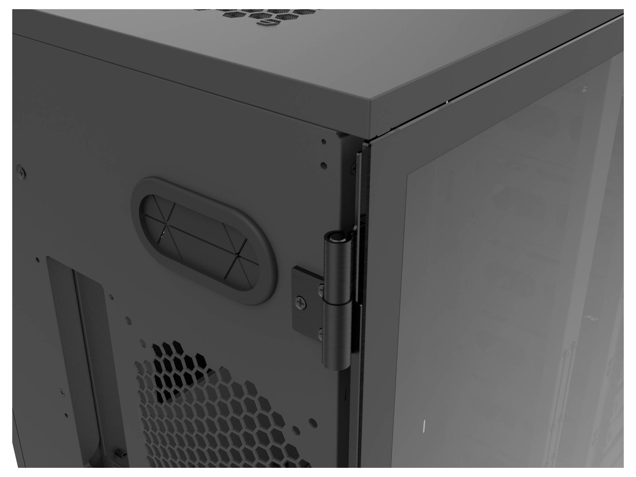 Thermaltake AX700 Black Full Tower PC Case da gioco Nero-20