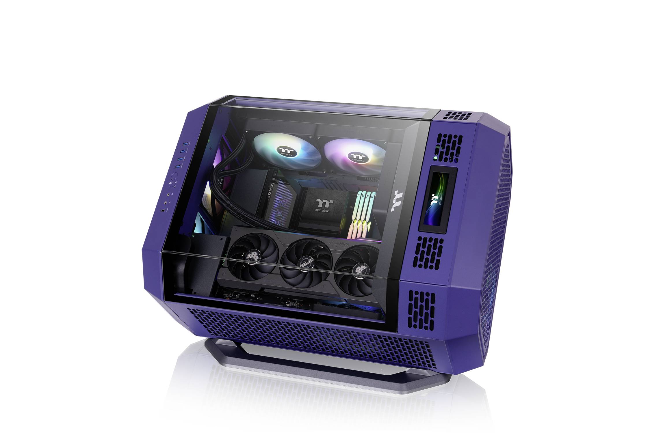 Thermaltake The Tower 600 Future Dusk Midi-Tower PC Case da gioco Blu scuro-6