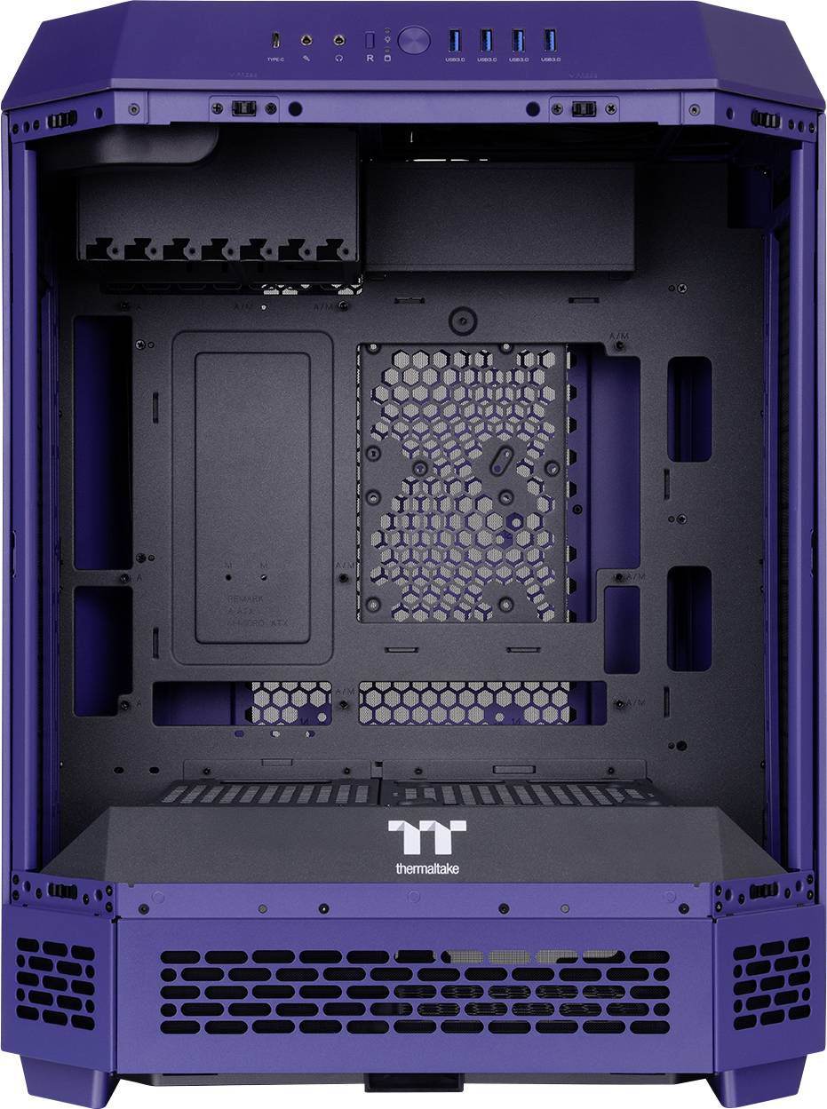 Thermaltake The Tower 600 Future Dusk Midi-Tower PC Case da gioco Blu scuro-0