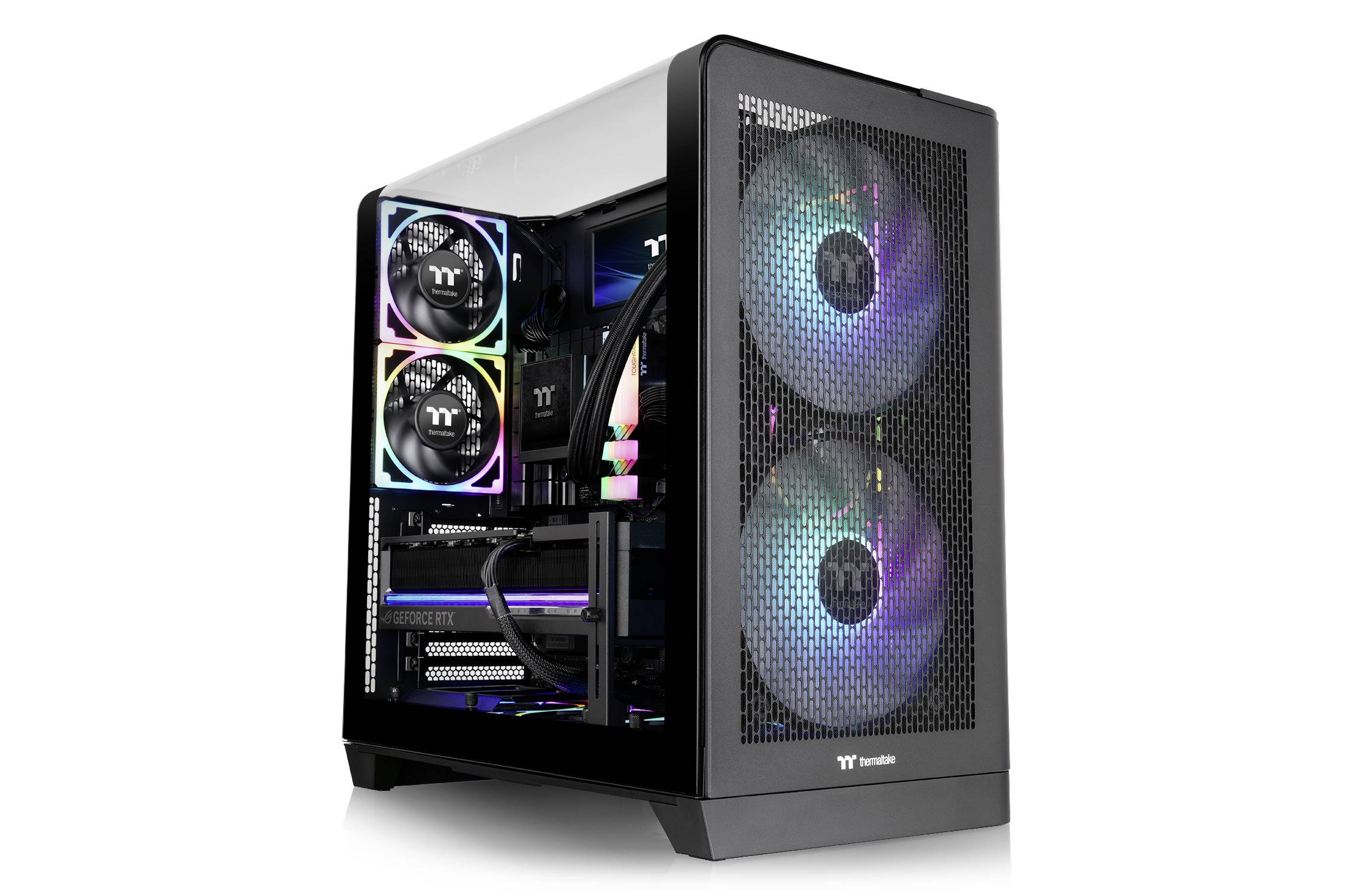 Thermaltake View 390 Air Black Midi-Tower PC Case Nero-26