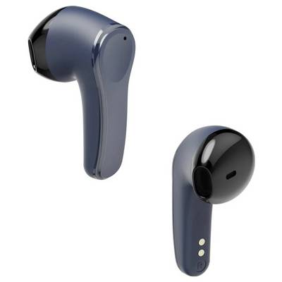 Hama Cuffie auricolari Bluetooth Stereo Nero, Blu Riduzione del rumore del microfono Custodia di ricarica Telefono cellu-4