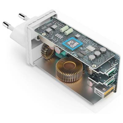 Hama Caricatore USB 100.00 W Ricarica rapida 3.0, Consegna di potenza, Ricarica rapida 2.0 Bianco mobile USB Power Deliv-9